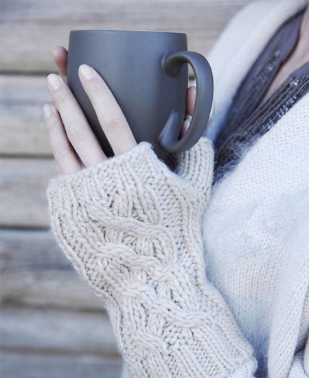 hands in gloves