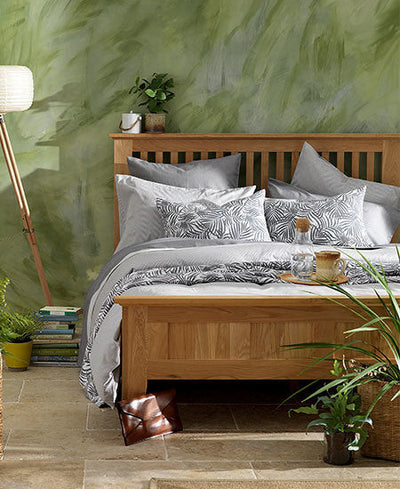 How We Style Our Grey Bed Linen