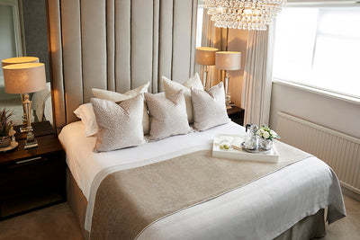 Styling a Hotel Inspired Bedroom by Sarah Mailer