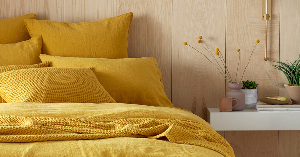 Caring for Colourful Bedding