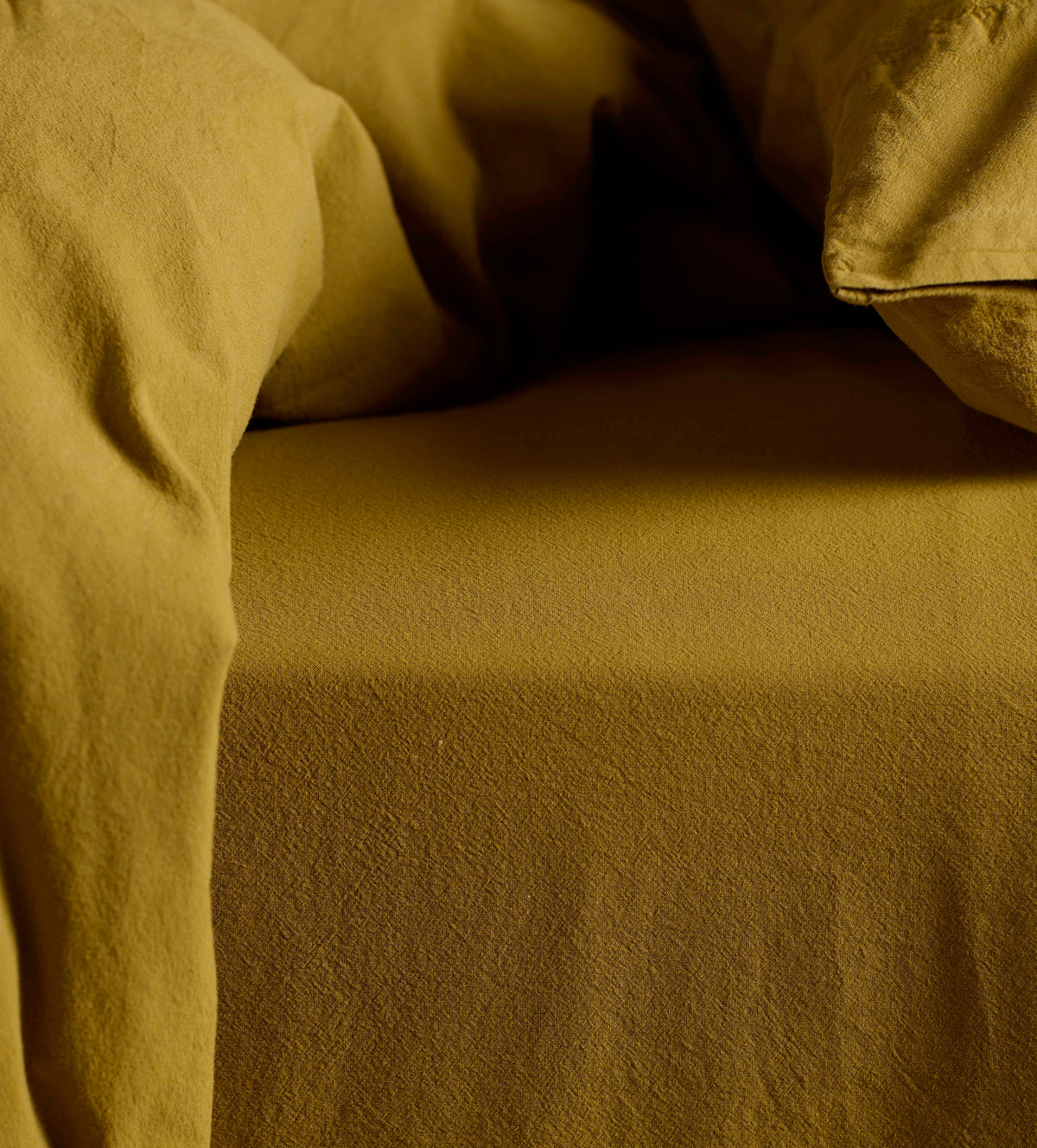 Bronze Simply Organic Cotton Fitted Sheet