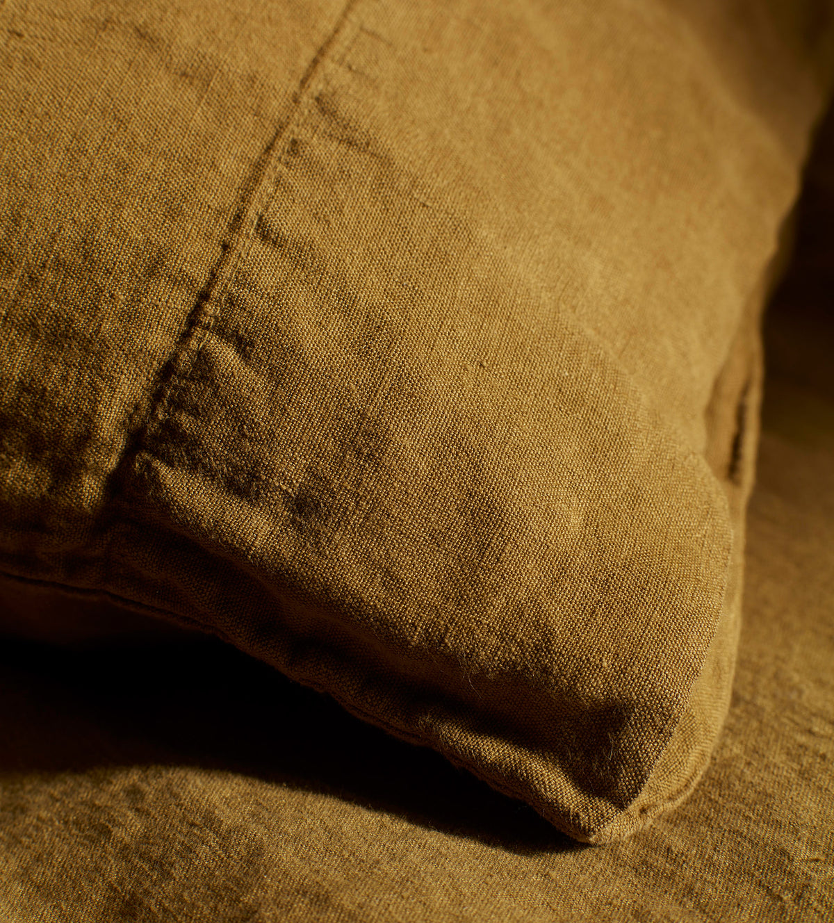 Bronze 100% Linen Bed Linen