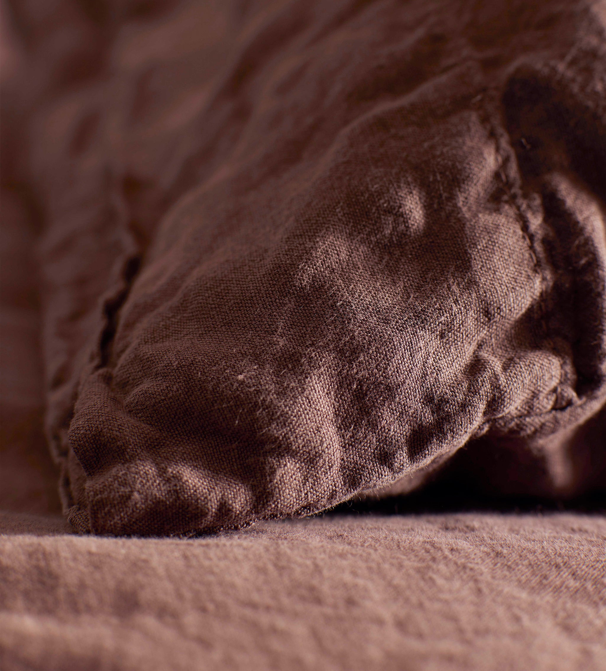 Cocoa 100% Linen Bed Linen