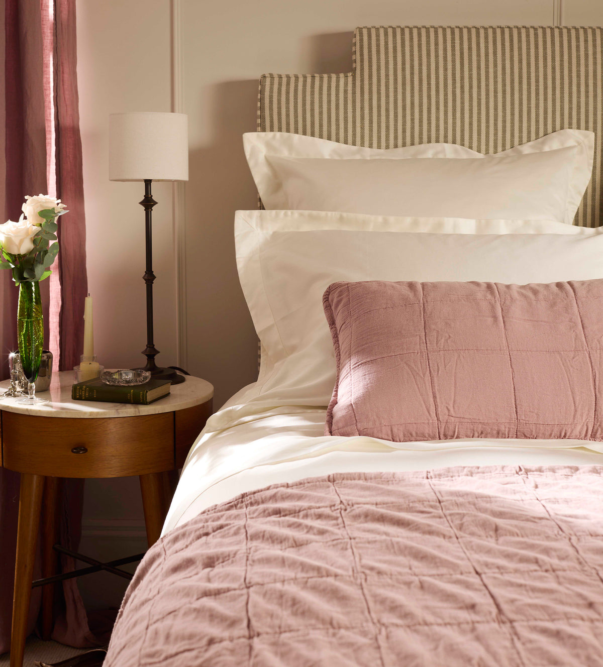 Cream Luxury 600 Thread Count 100% Cotton Pillowcase