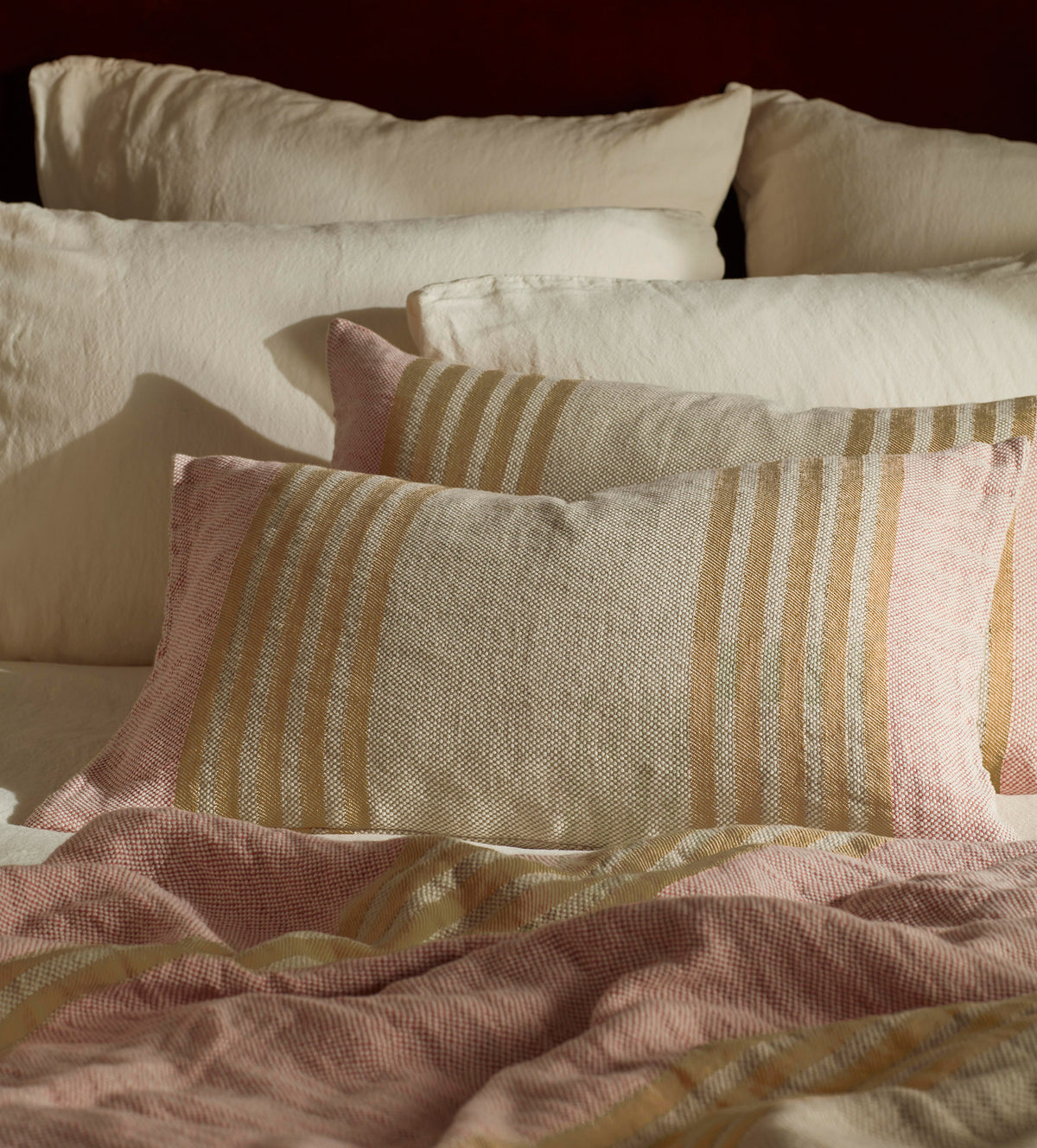 Ellis Cotton Linen Cushion Cover