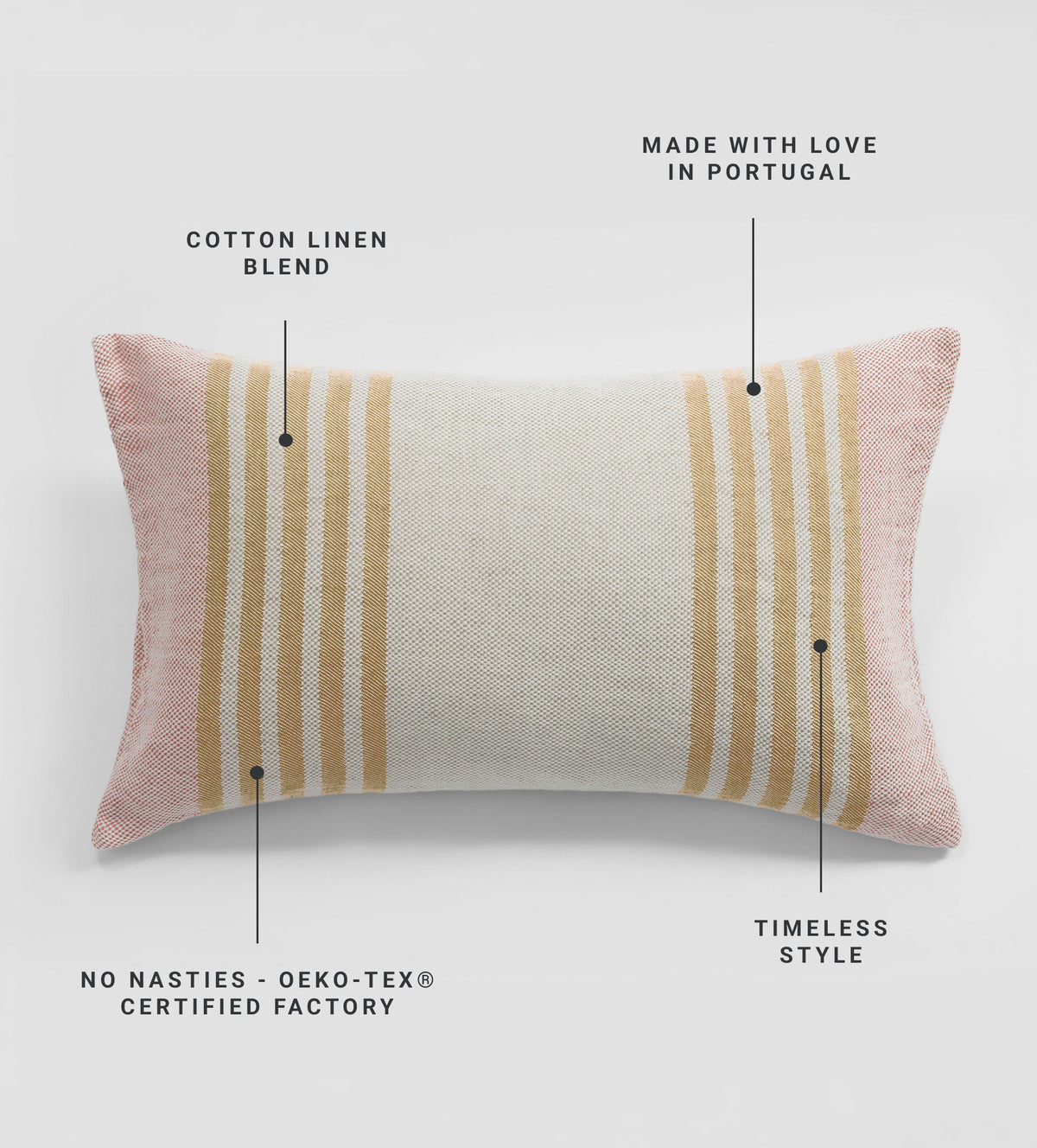 Ellis Cotton Linen Cushion Cover