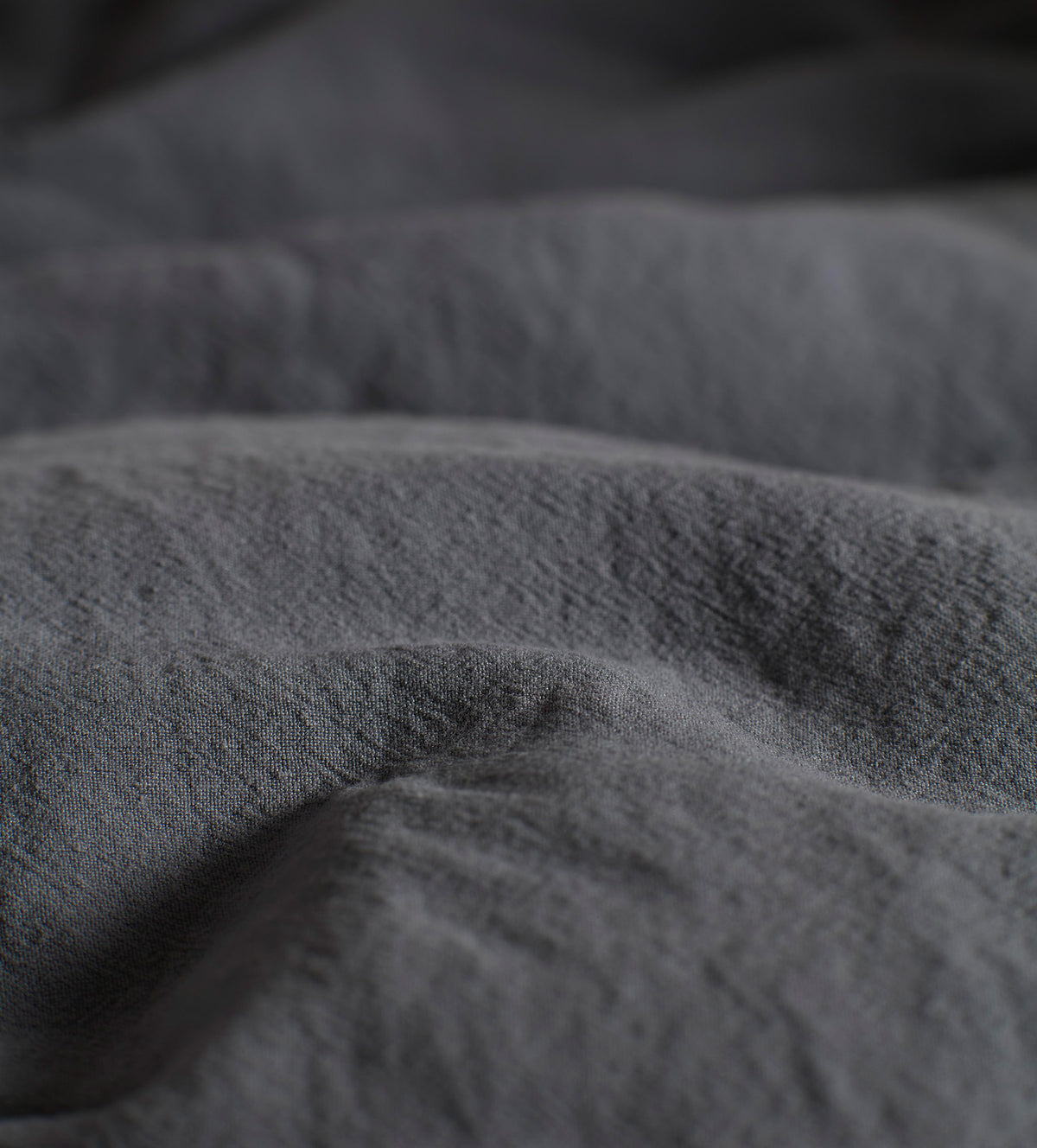 French Blue Super Hero Linen Blend Duvet Cover