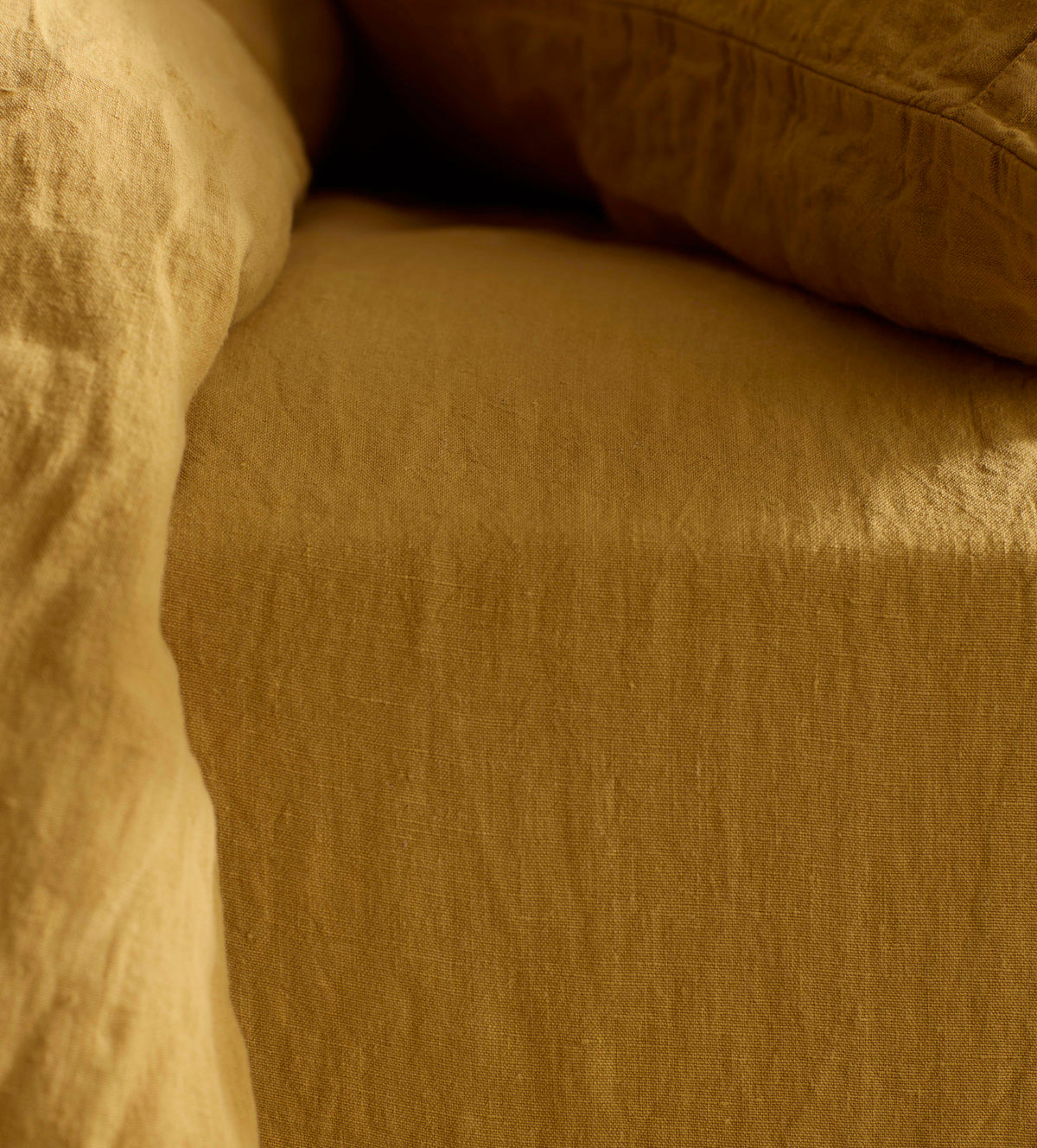 Honey 100% Linen Fitted Sheet