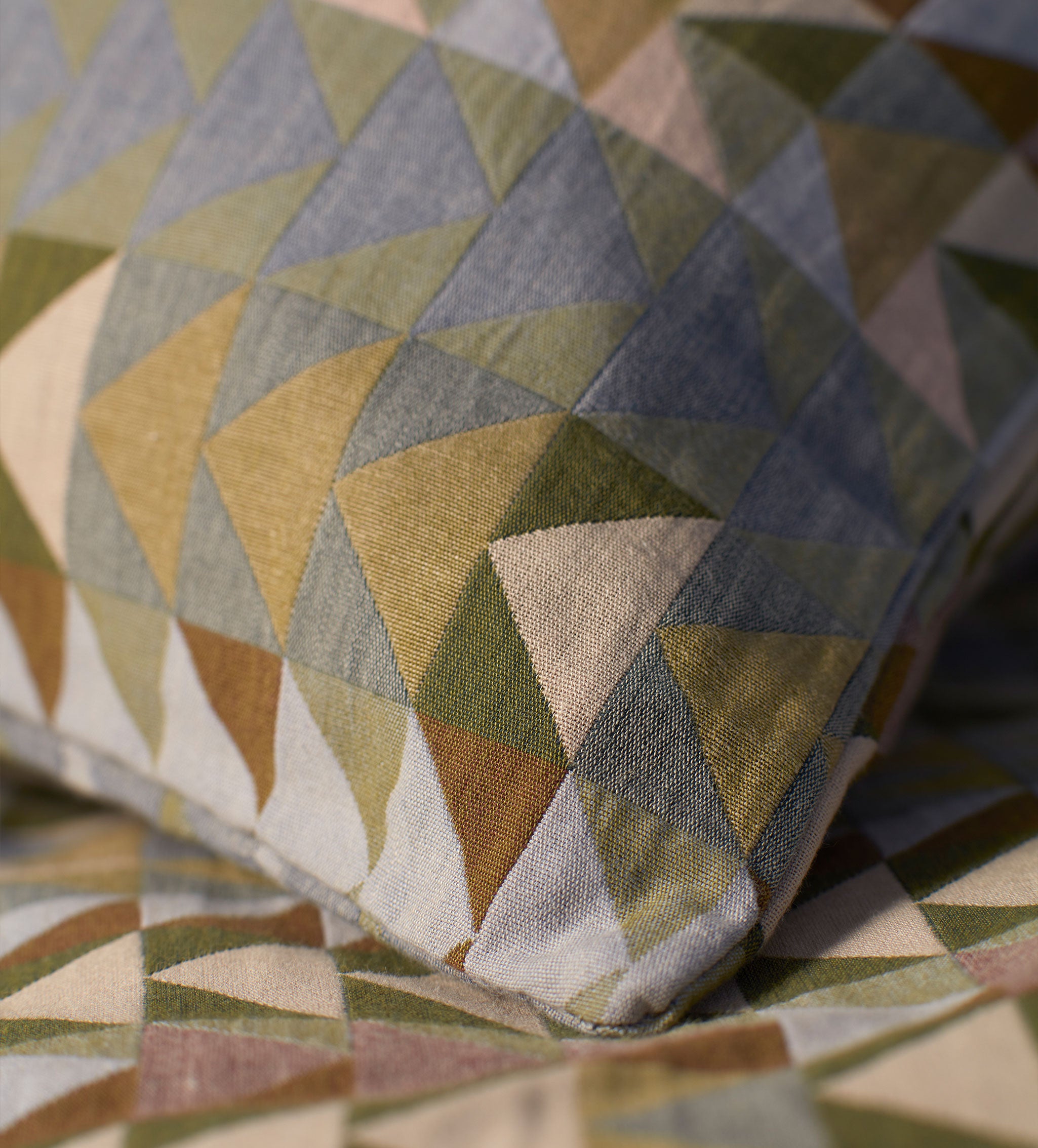 Green Jude 100% Cotton Duvet Cover