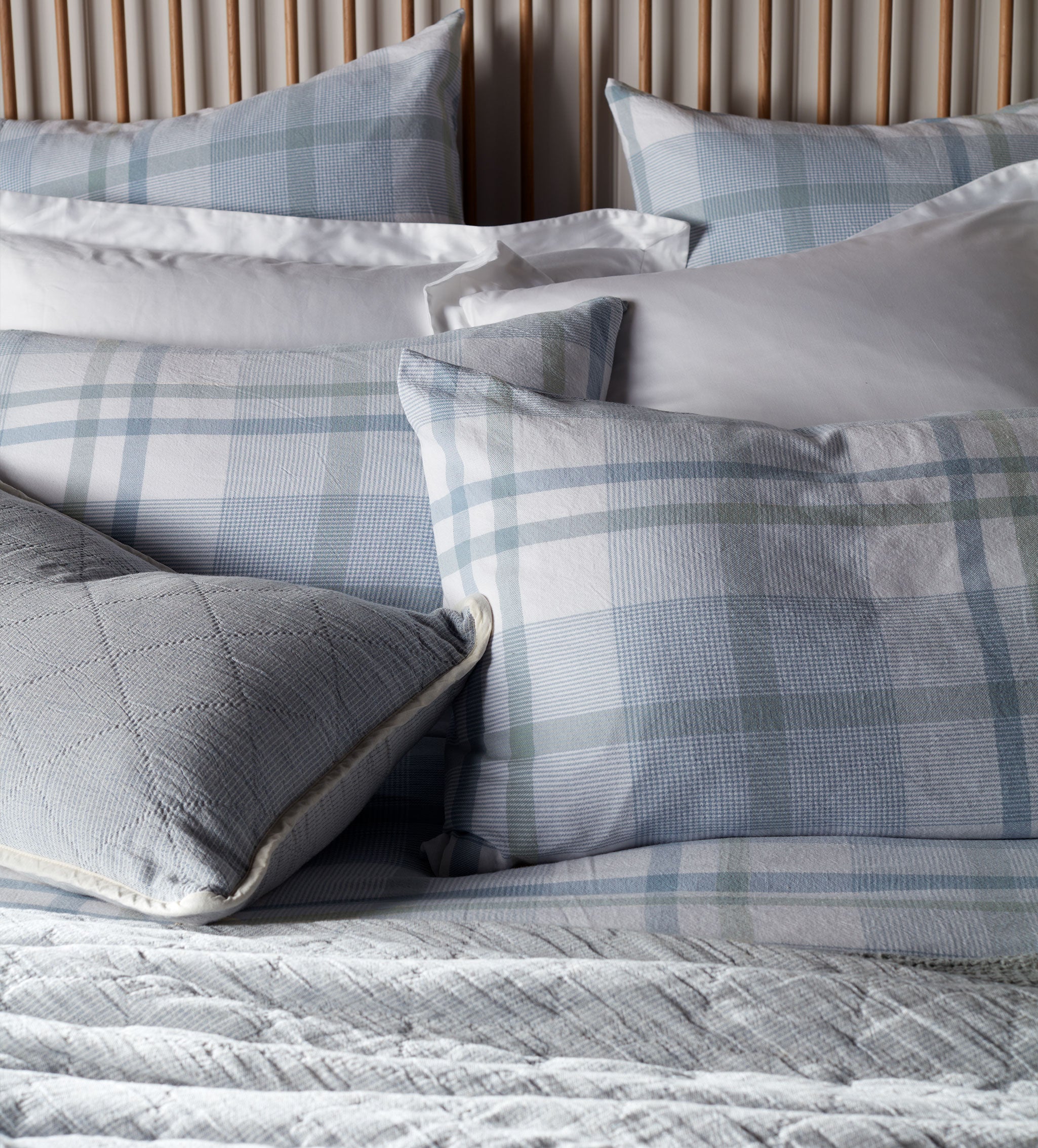 Lauren Check 100% Cotton Bed Linen