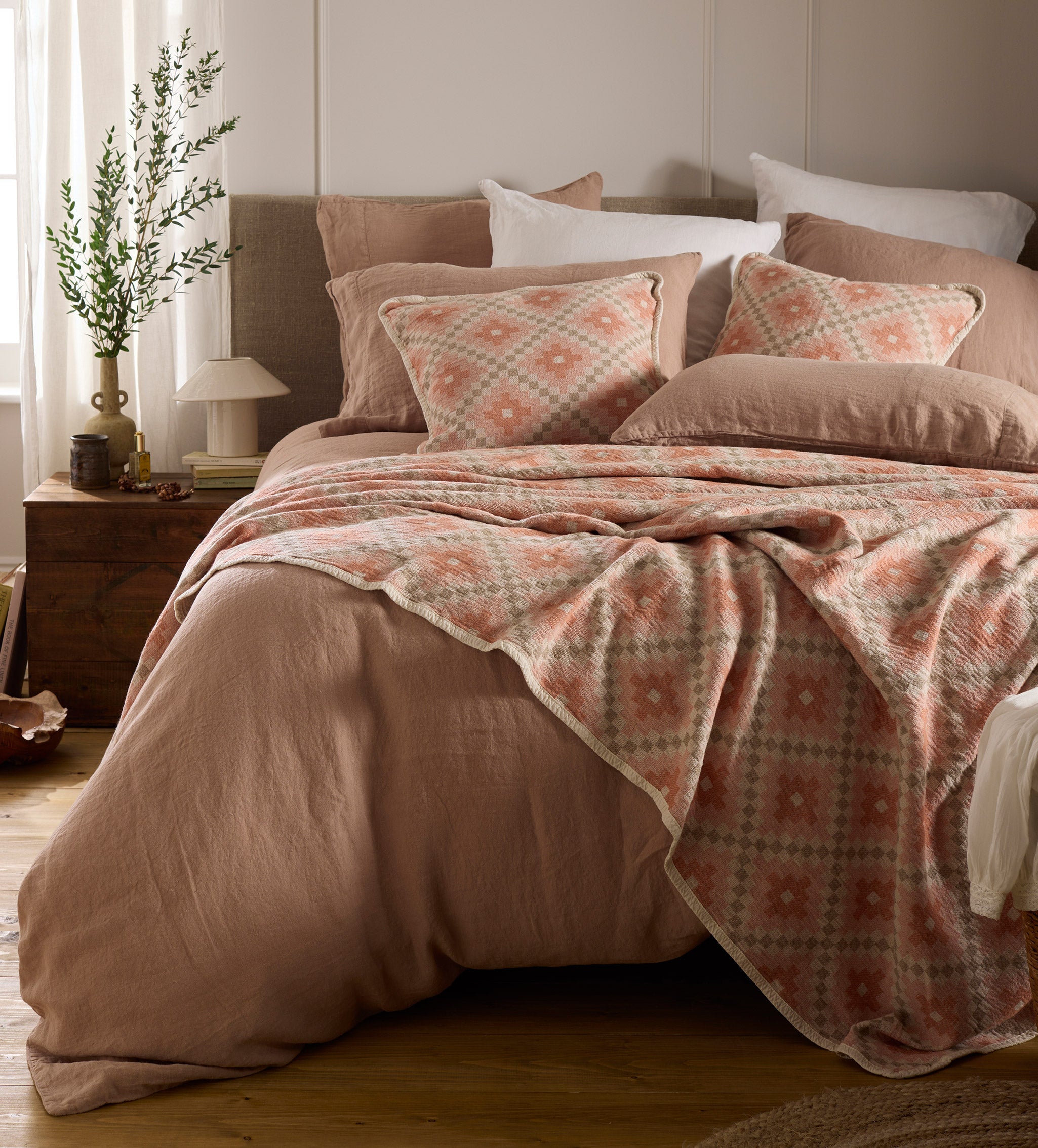 Lally 100% Cotton Throw
