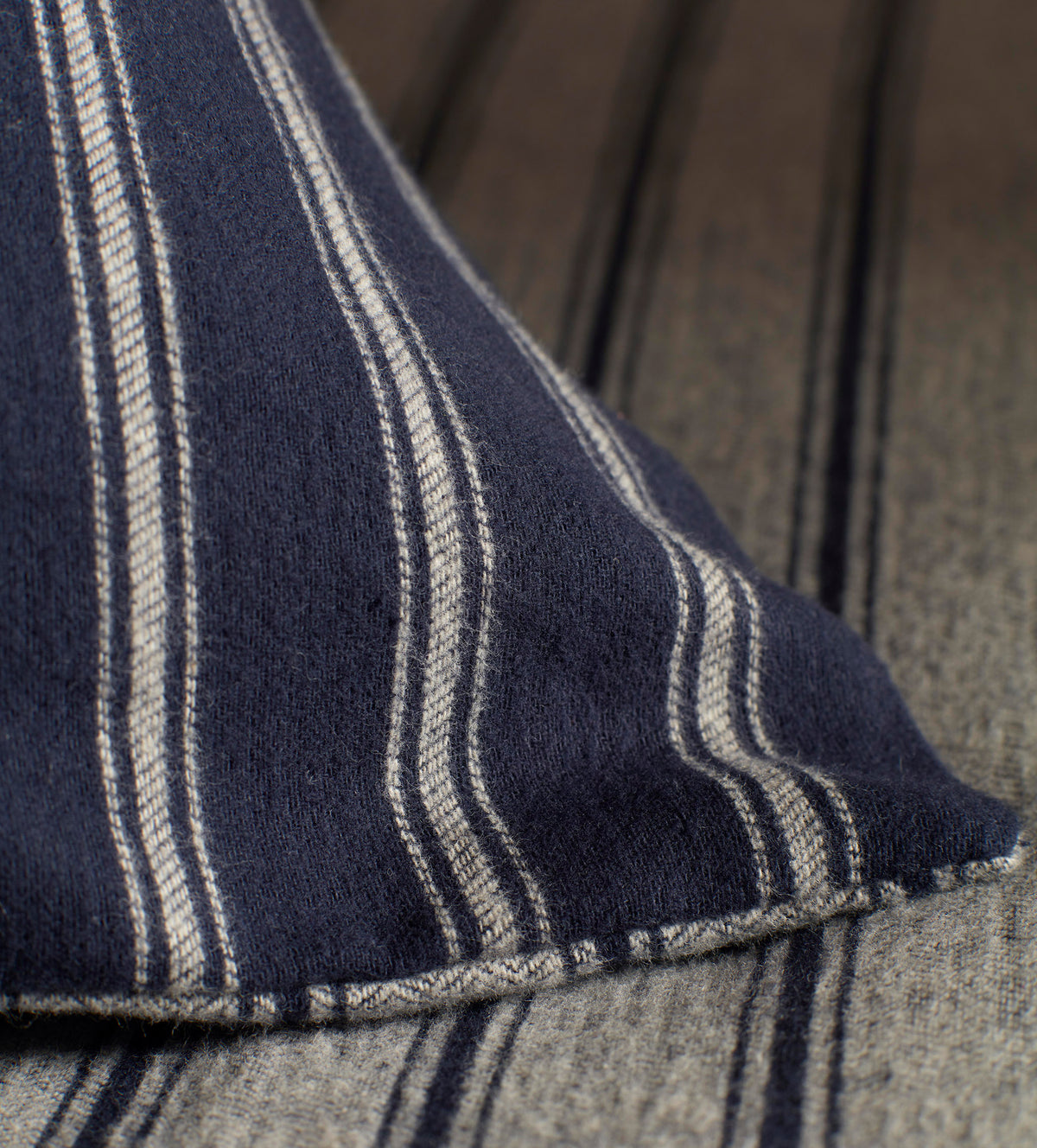 Louie Stripe Brushed 100% Organic Cotton Pillowcase