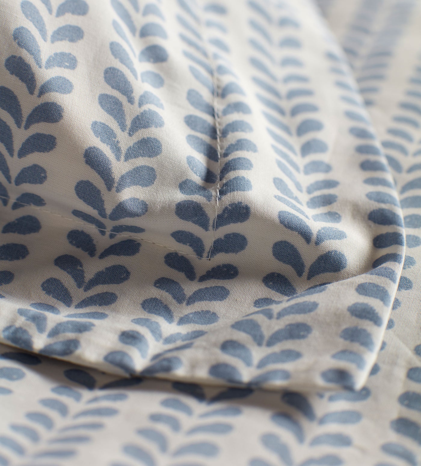 Molly Mahon Blue Bindi 100% Cotton Bed Linen