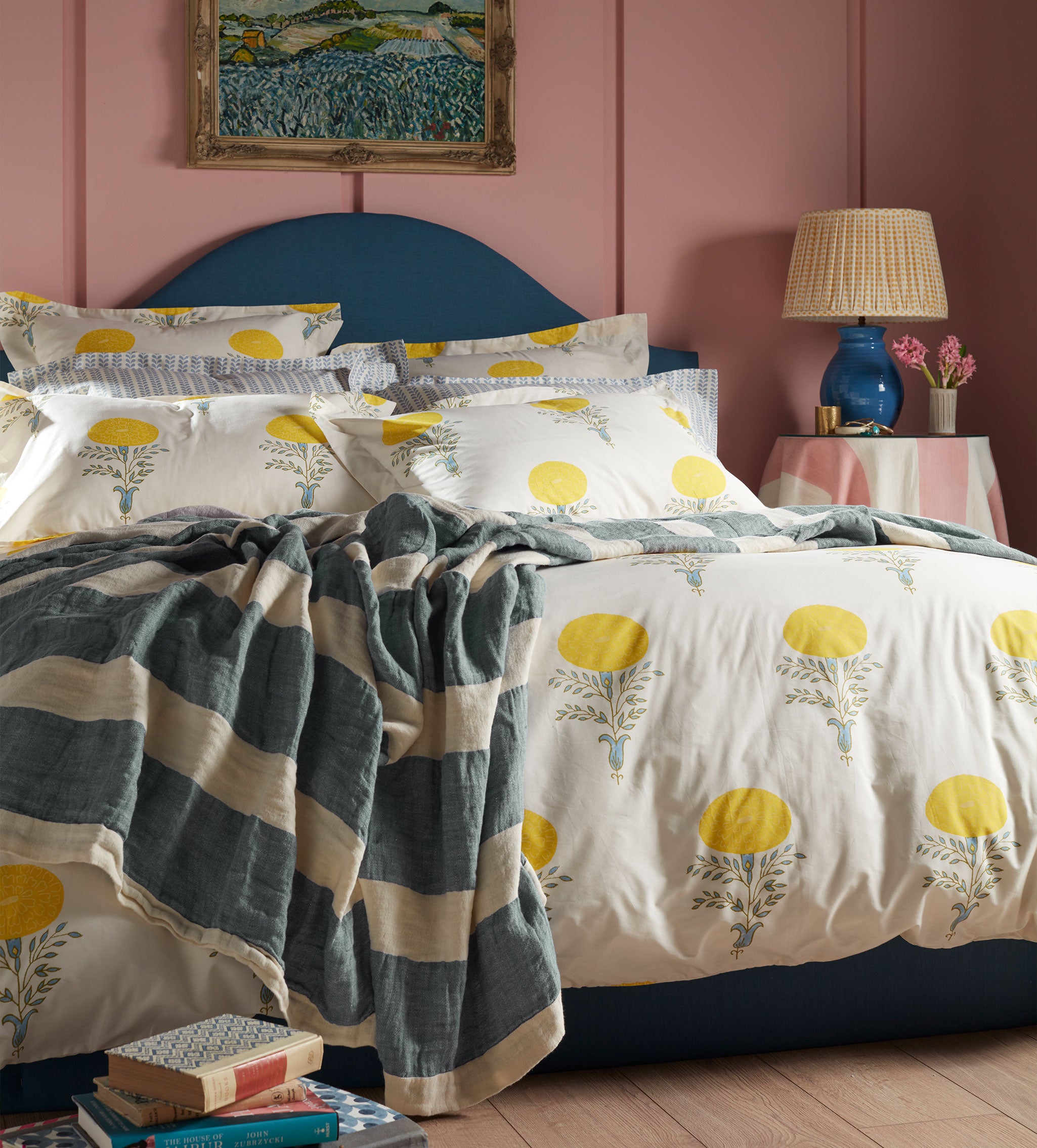Molly Mahon Marigold 100% Cotton Duvet Cover