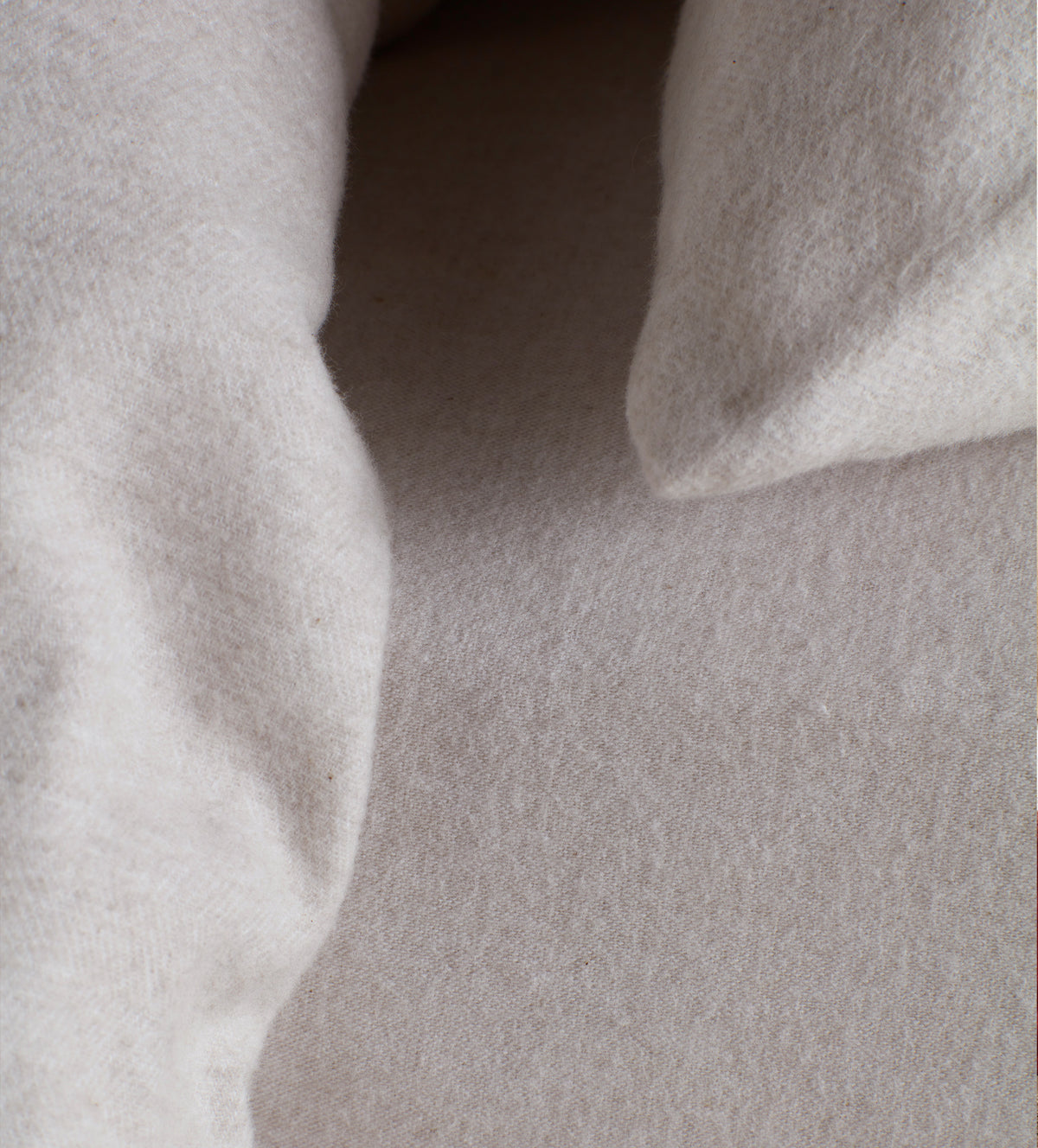 Natural Brushed 100% Cotton Fitted Sheet
