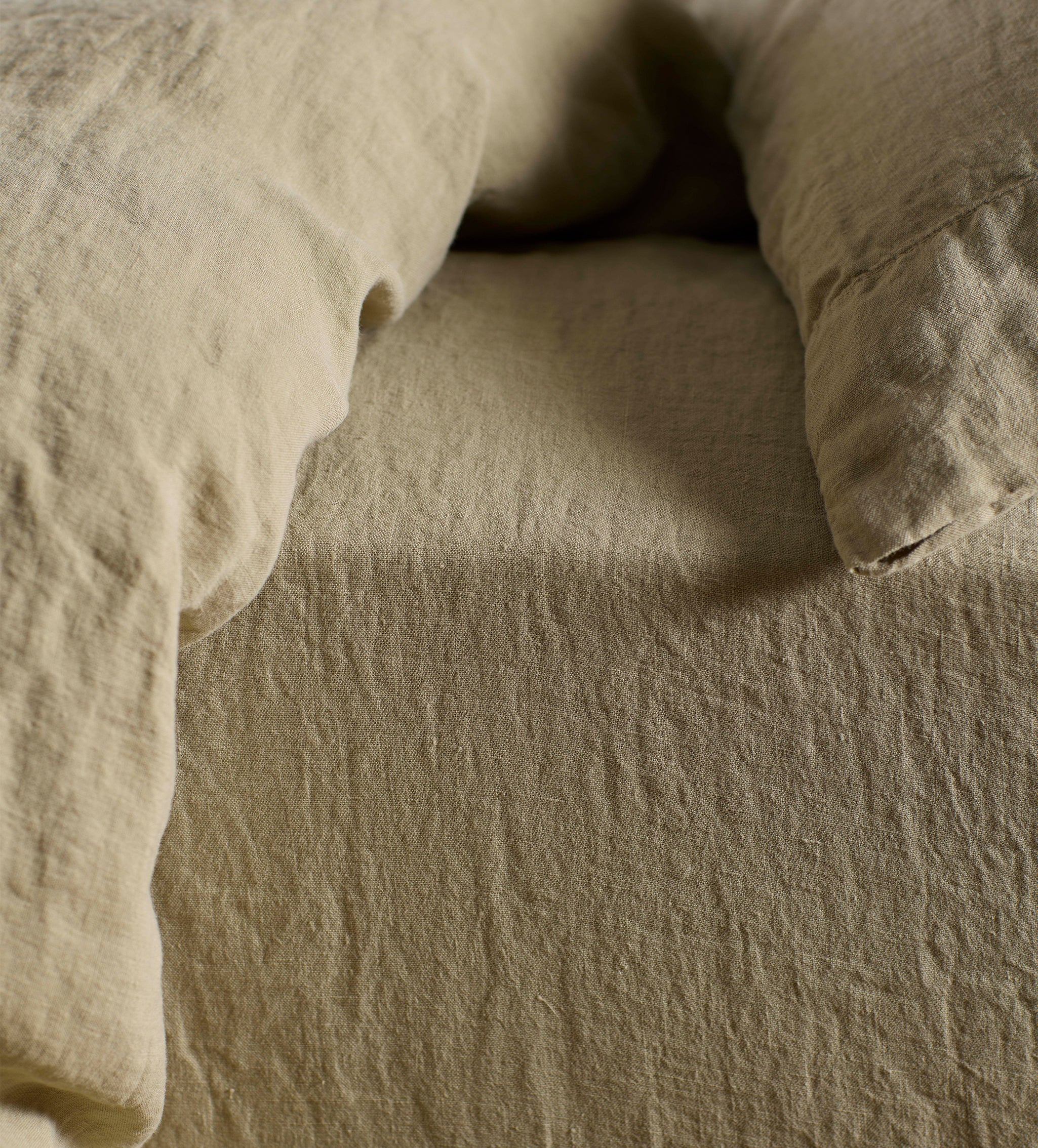 Soft Sage 100% Linen Bed Linen
