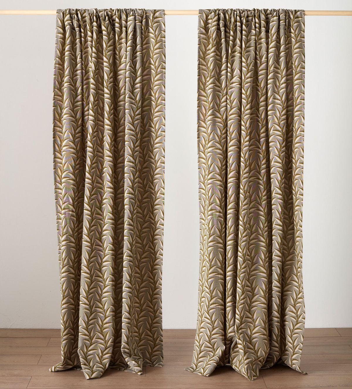 Tabitha 100% Cotton Loop Top Curtains (Pair)