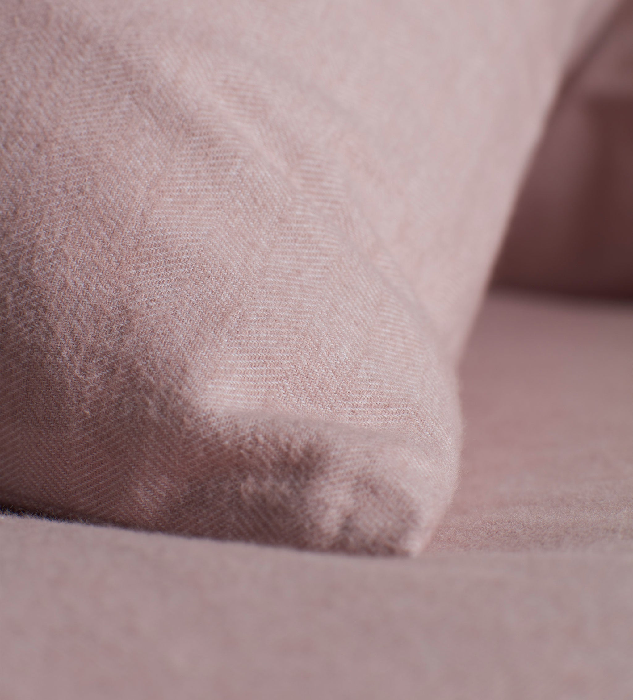 Vintage Rose Henry Brushed 100% Cotton Housewife Pillowcase