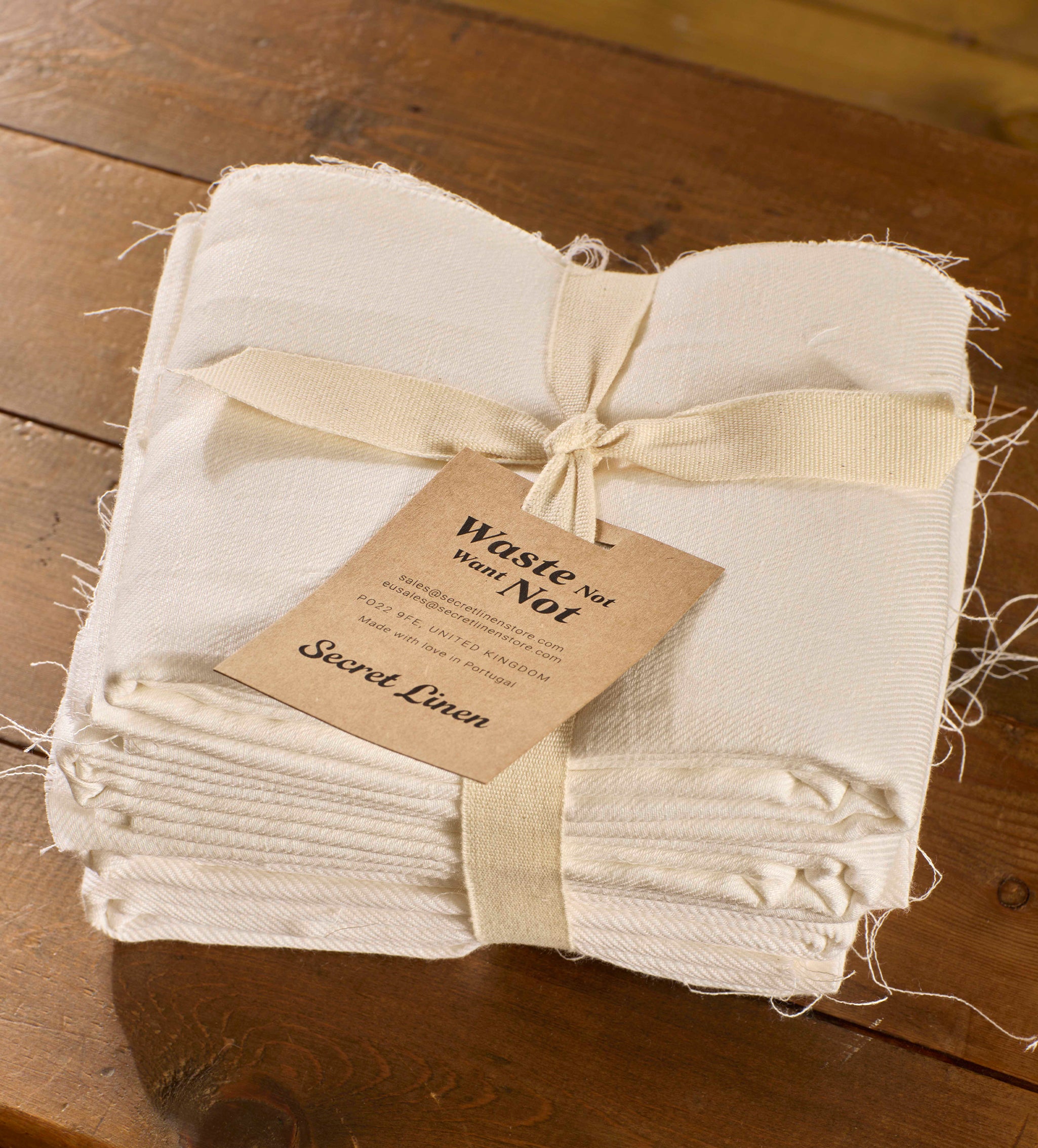 Off White Twill Waste Not Want Not Parcel
