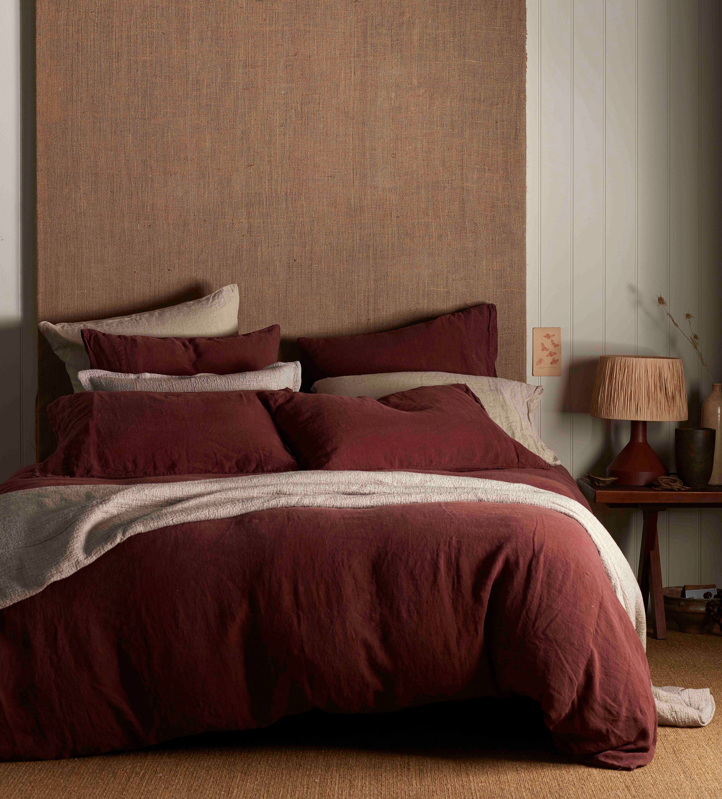 Conker 100 Linen Bed Linen Secret Linen Store