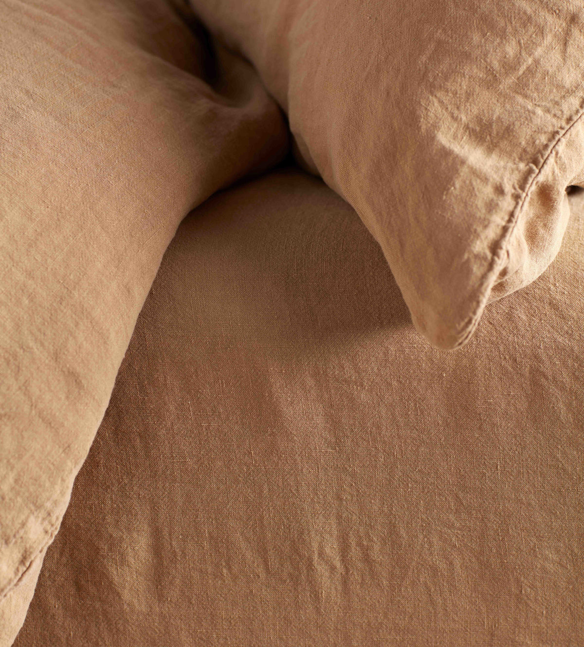 CUMIN 100 LINEN FITTED SHEET