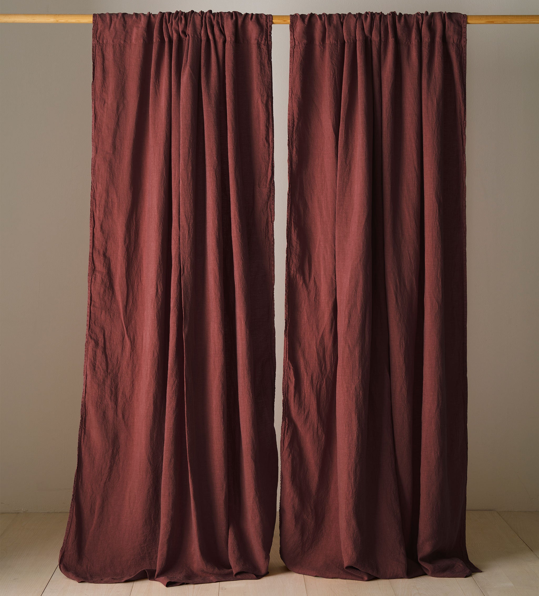 Conker 100% Linen Bed Linen