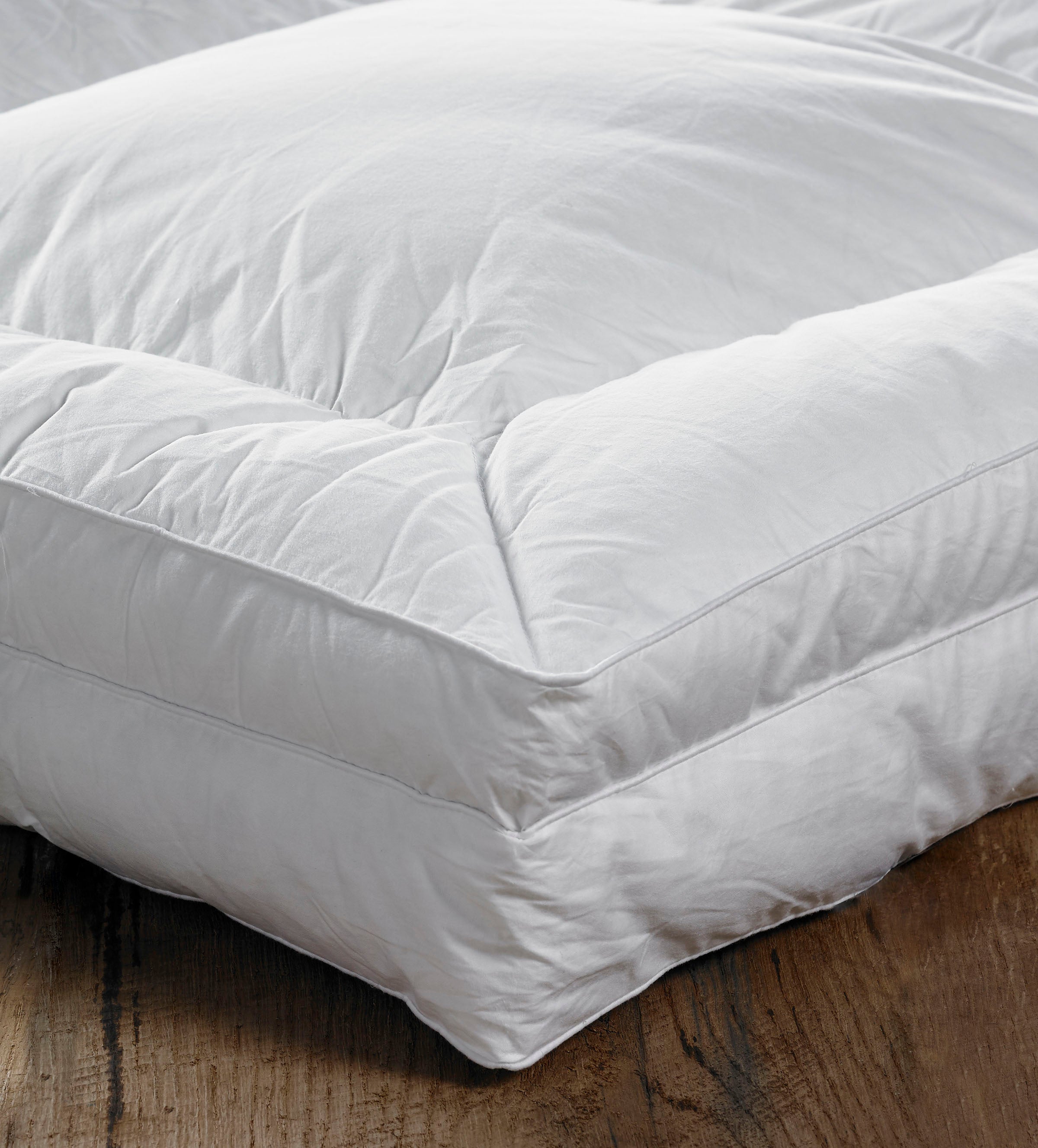 Divine Duck Mattress Topper Corner Detail