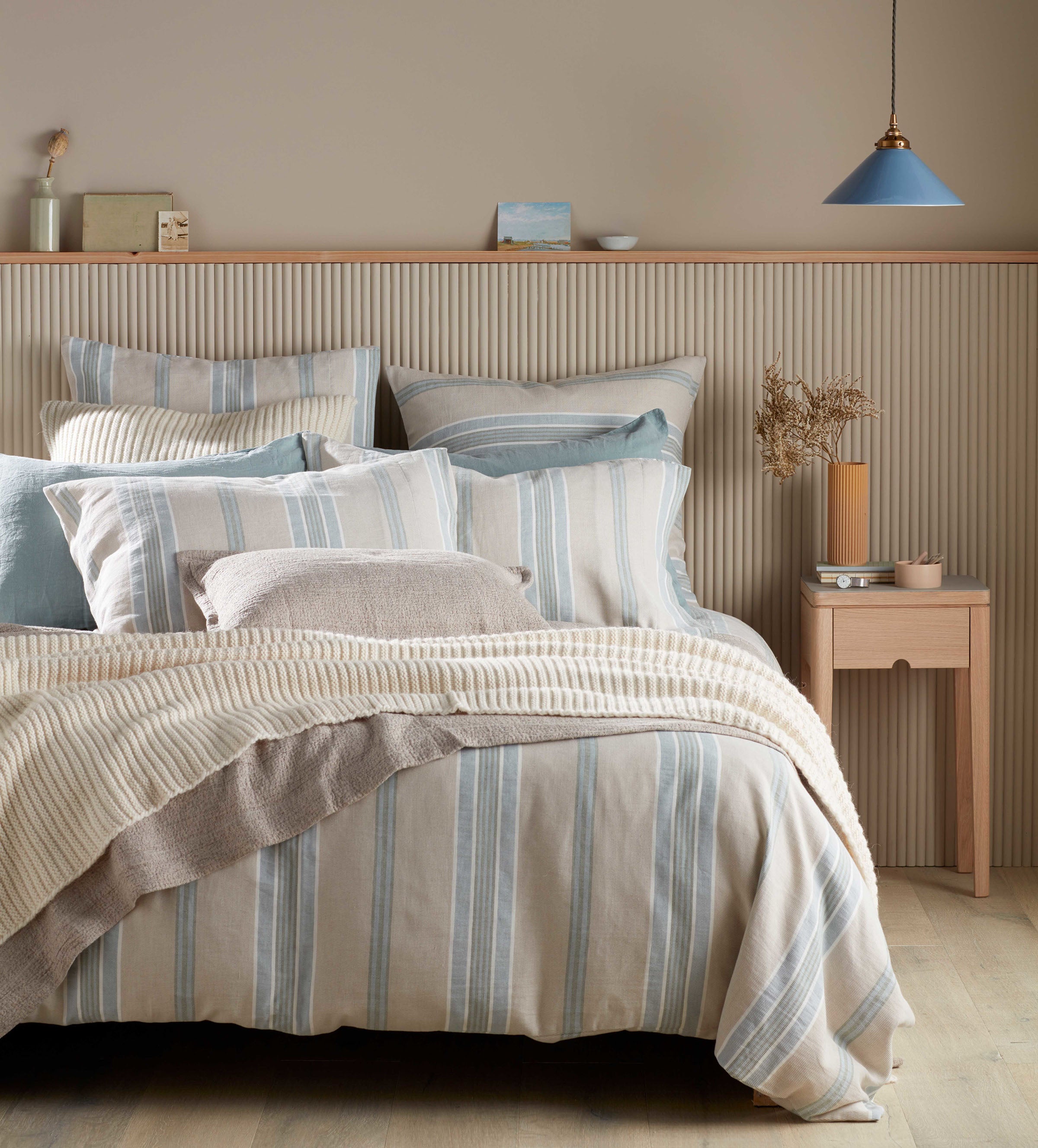 SELSEY STRIPE BED LINEN MAIN