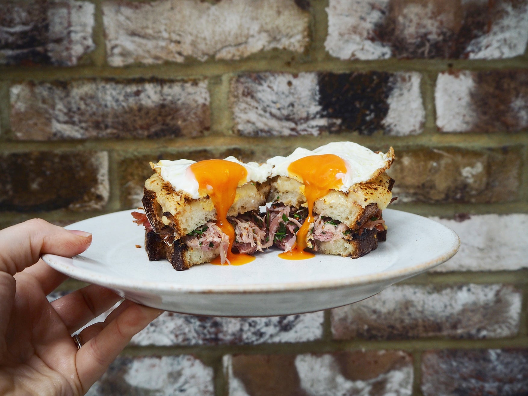 Ham Hock Croque Madame