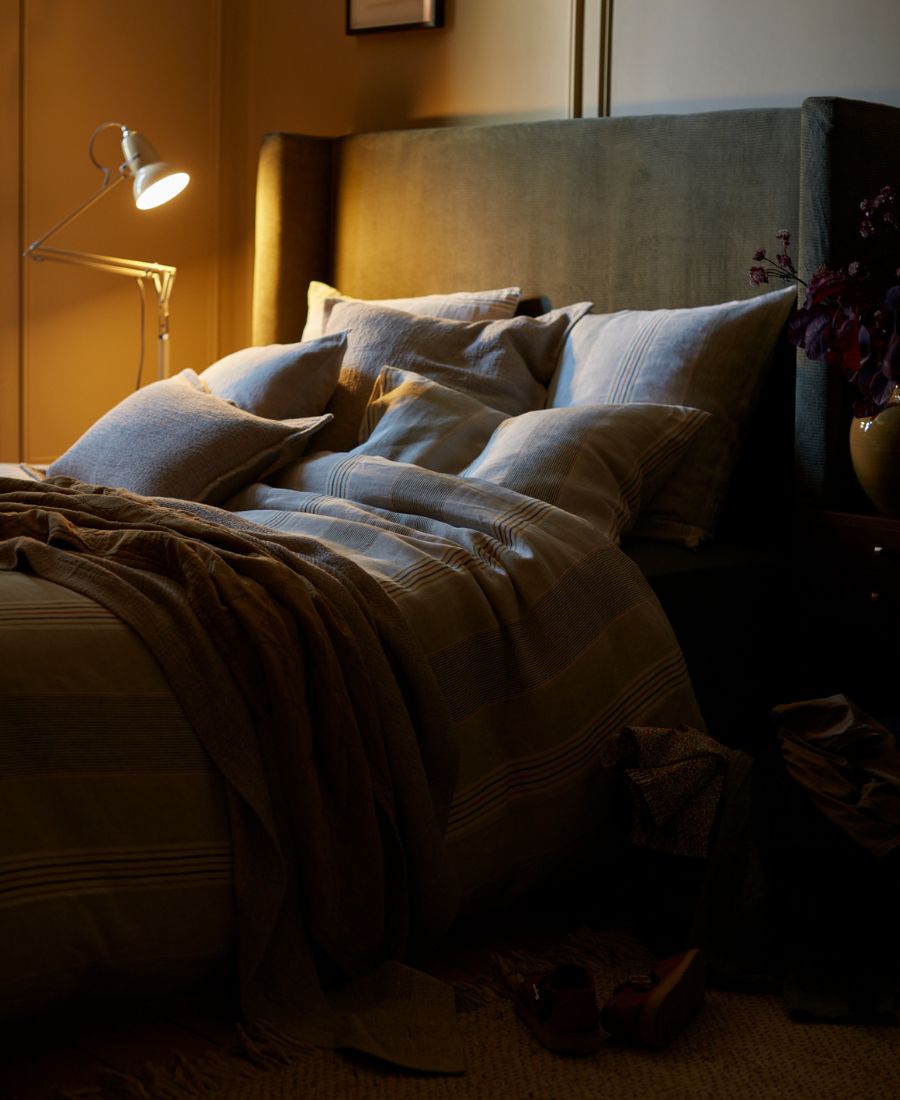 Sophie Stripe 100% Linen Bed Linen