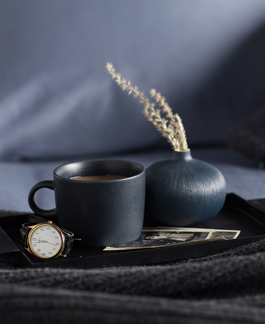 French Blue 100% Linen with Watch for Earth Hour