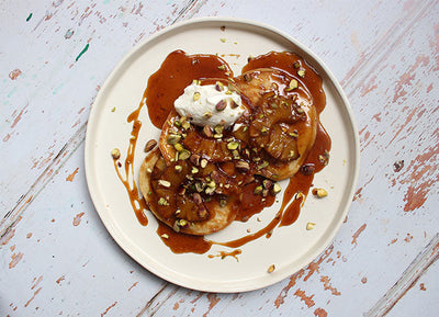 Breakfast in Bed: Cardamom and Pineapple Pancakes