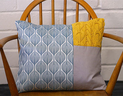 How to Make a Patchwork Pillow from a Pillowcase