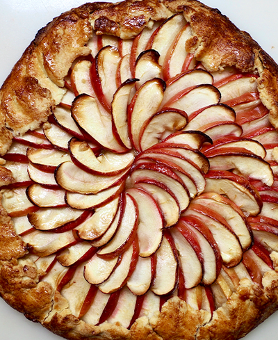 Apple and Marzipan Galette Recipe