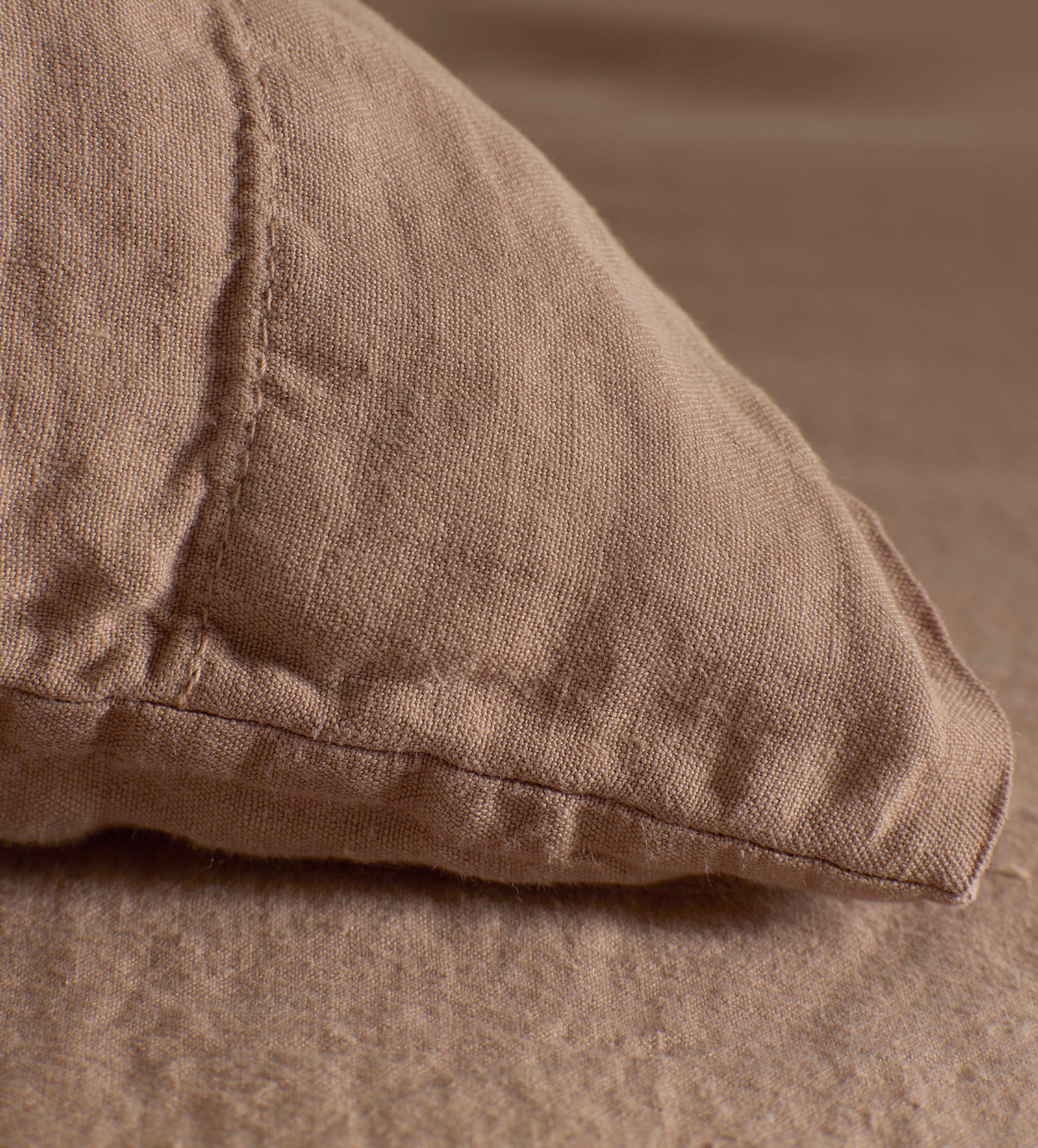 Almond 100% Linen Bed Linen