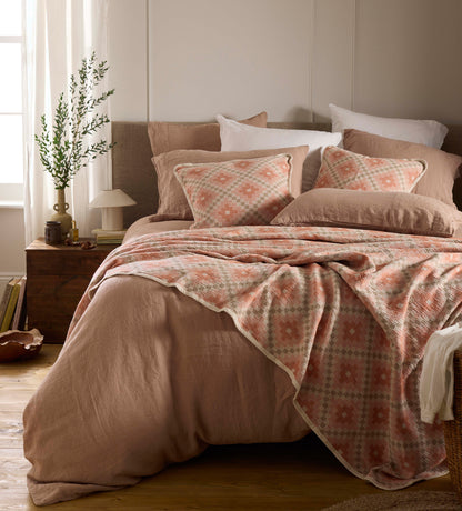 Almond 100% Linen Bed Linen