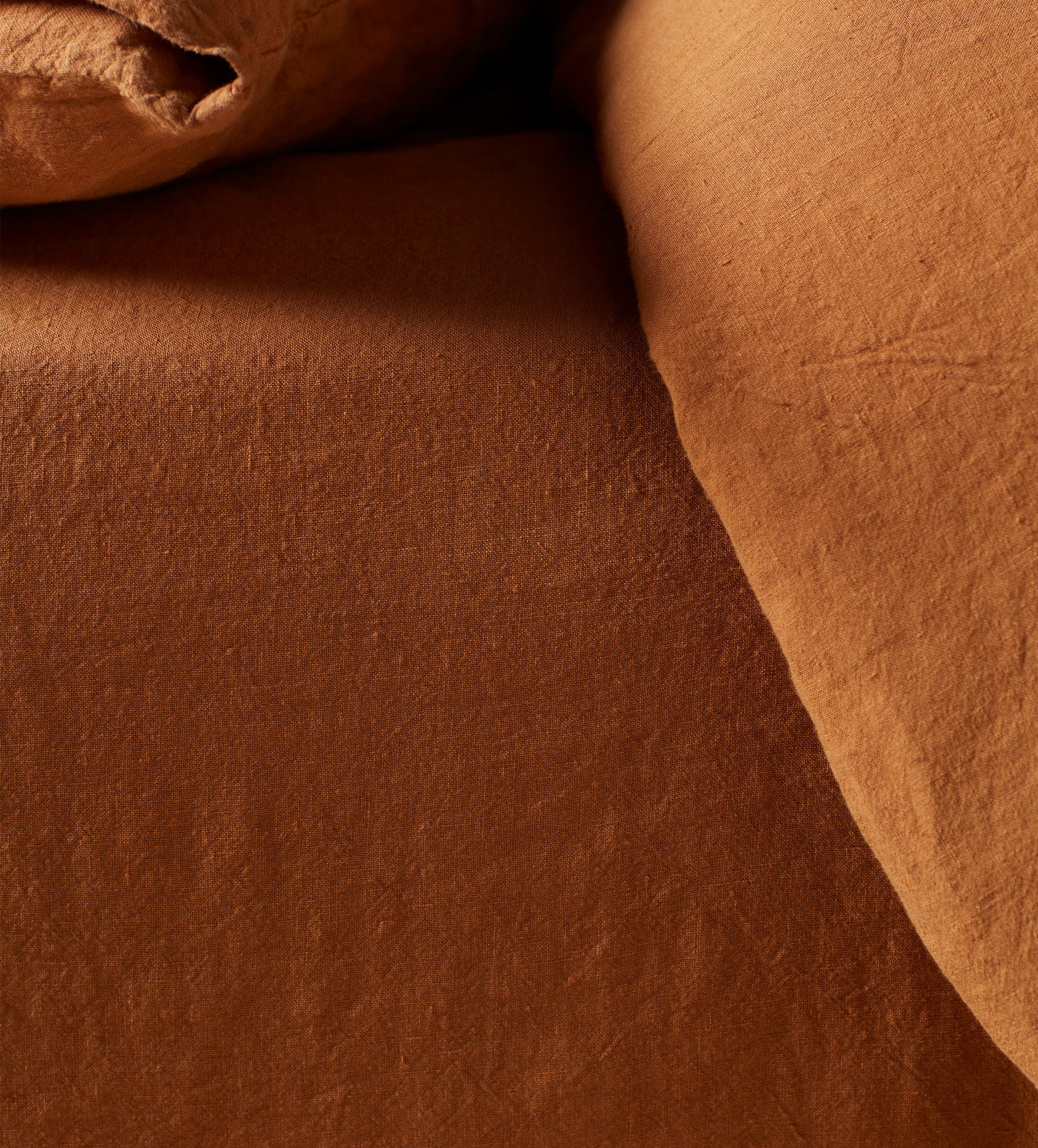 Amber 100% Linen Fitted Sheet