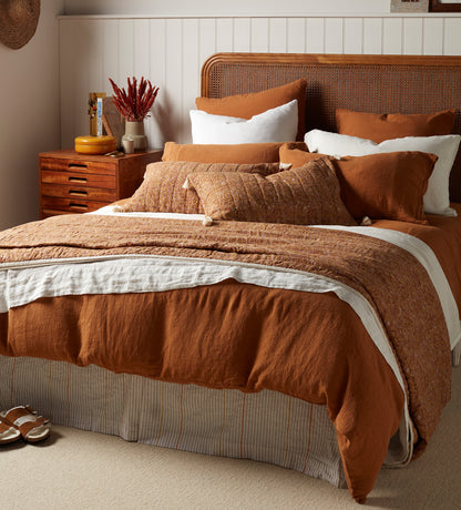 Amber 100% Linen Bed Linen