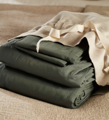 Natural Bobby Cotton Linen Storage Bag