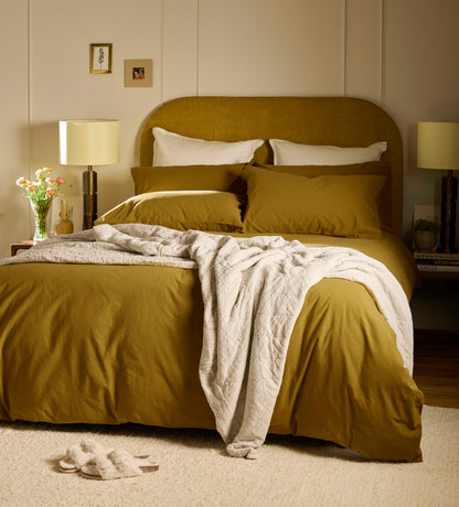 Bronze 100% Organic Cotton Bed Linen