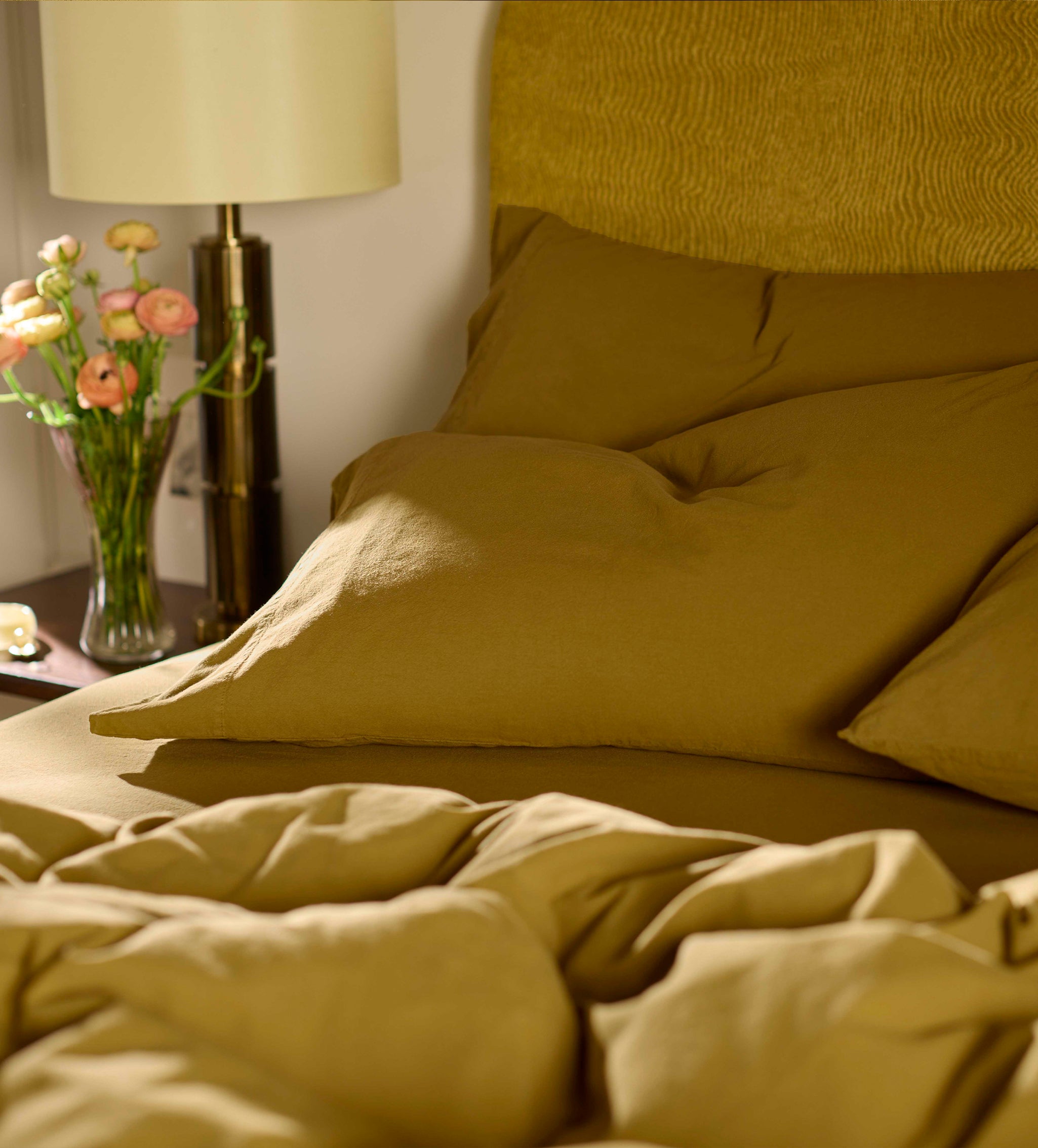 Bronze 100% Organic Cotton Bed Linen