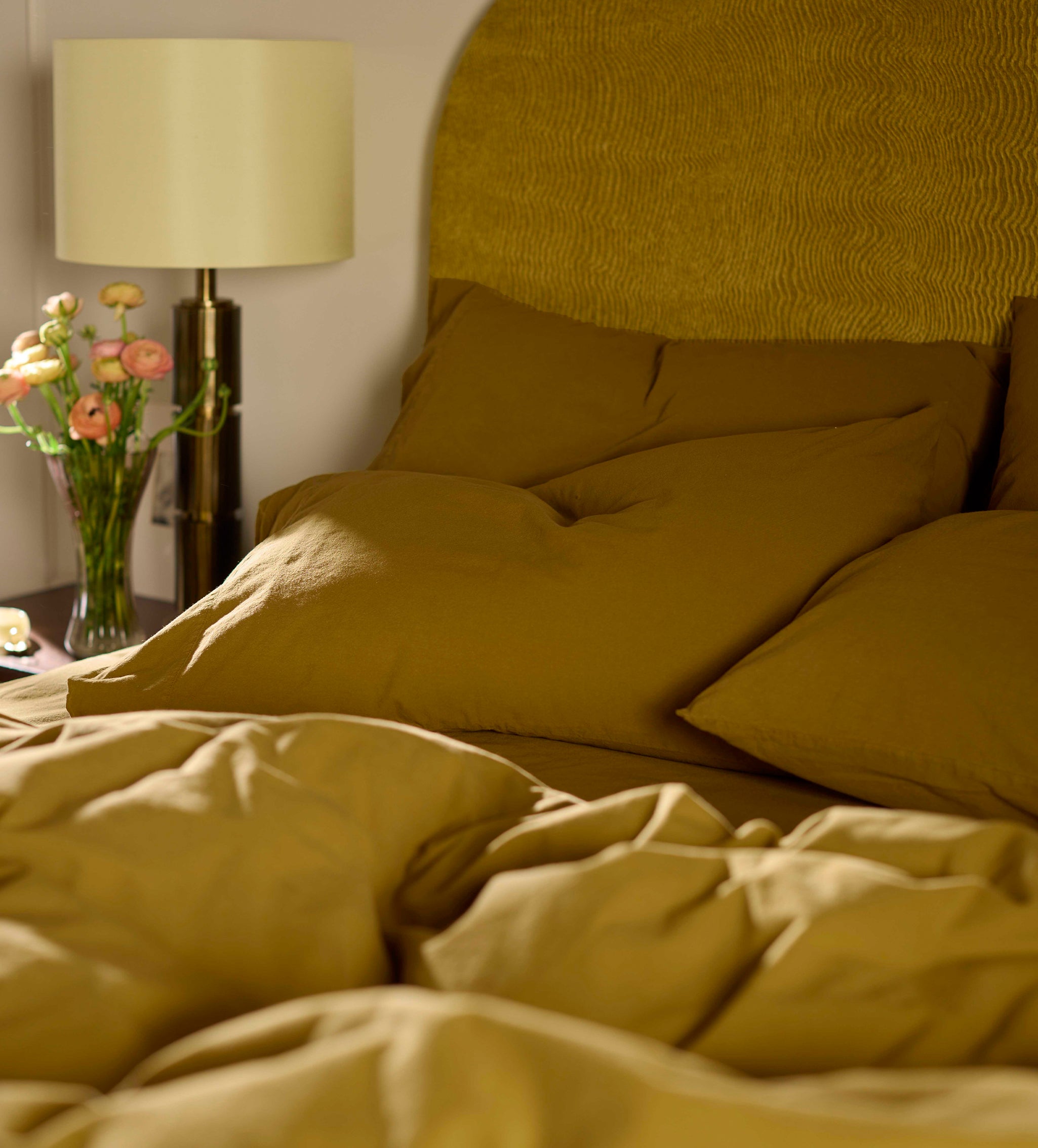 Bronze 100% Organic Cotton Bed Linen