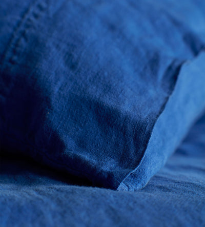 Cobalt 100% Linen Bed Linen