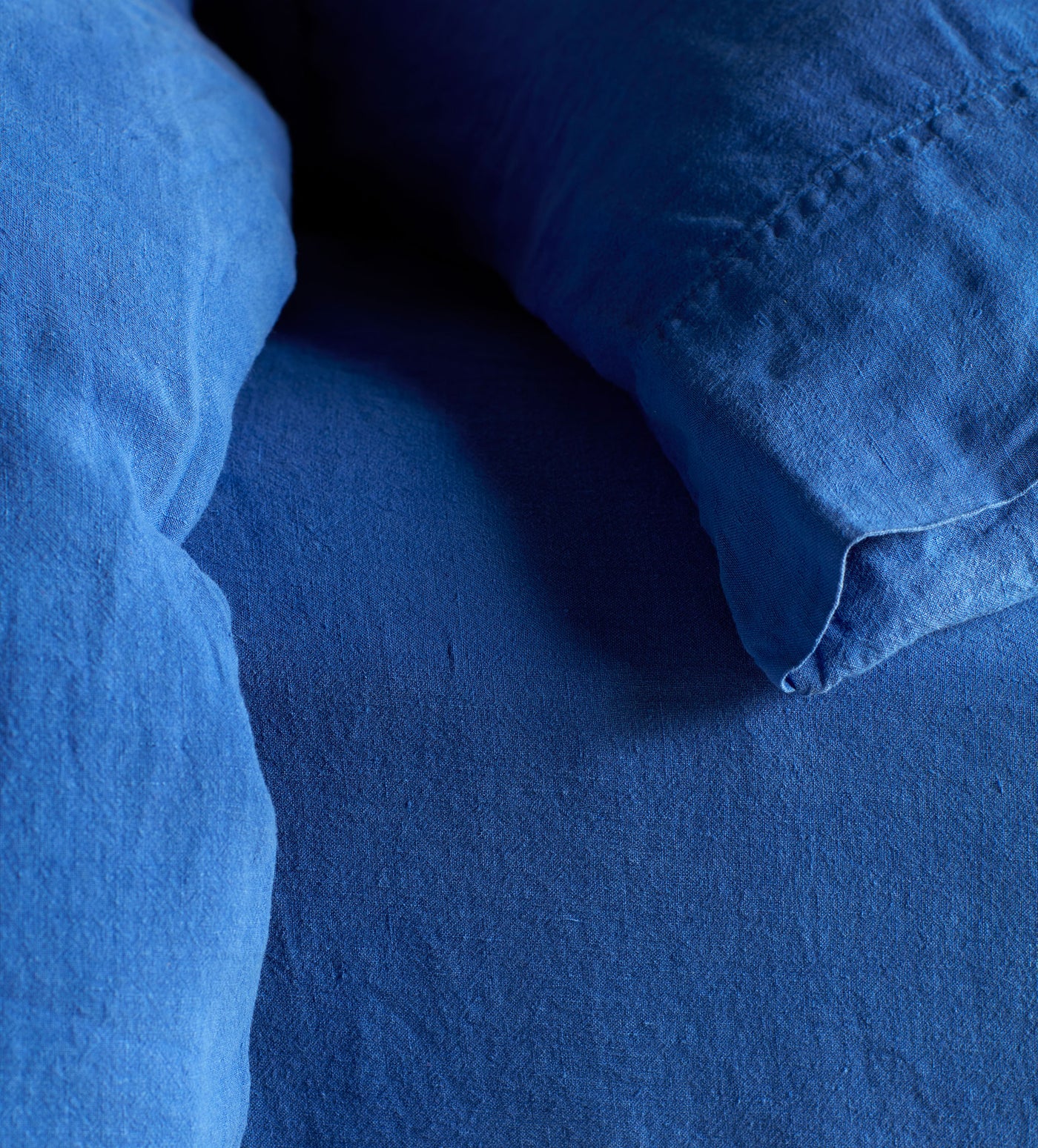 Cobalt 100% Linen Bed Linen
