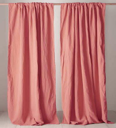 Canyon Pink 100% Linen Bed Linen
