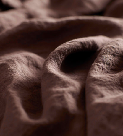 Cocoa 100% Linen Bed Linen