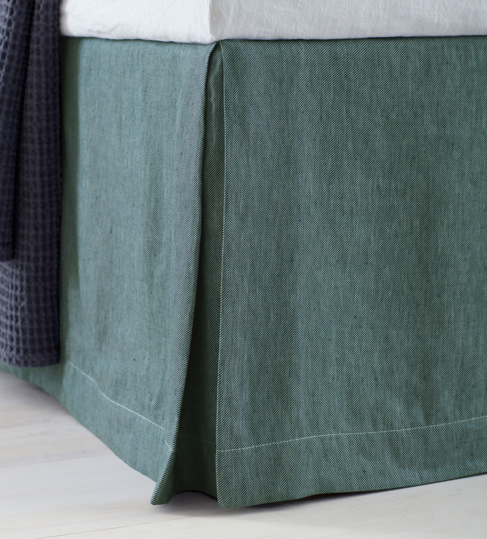 Darkest Spruce Twill Cotton Valance