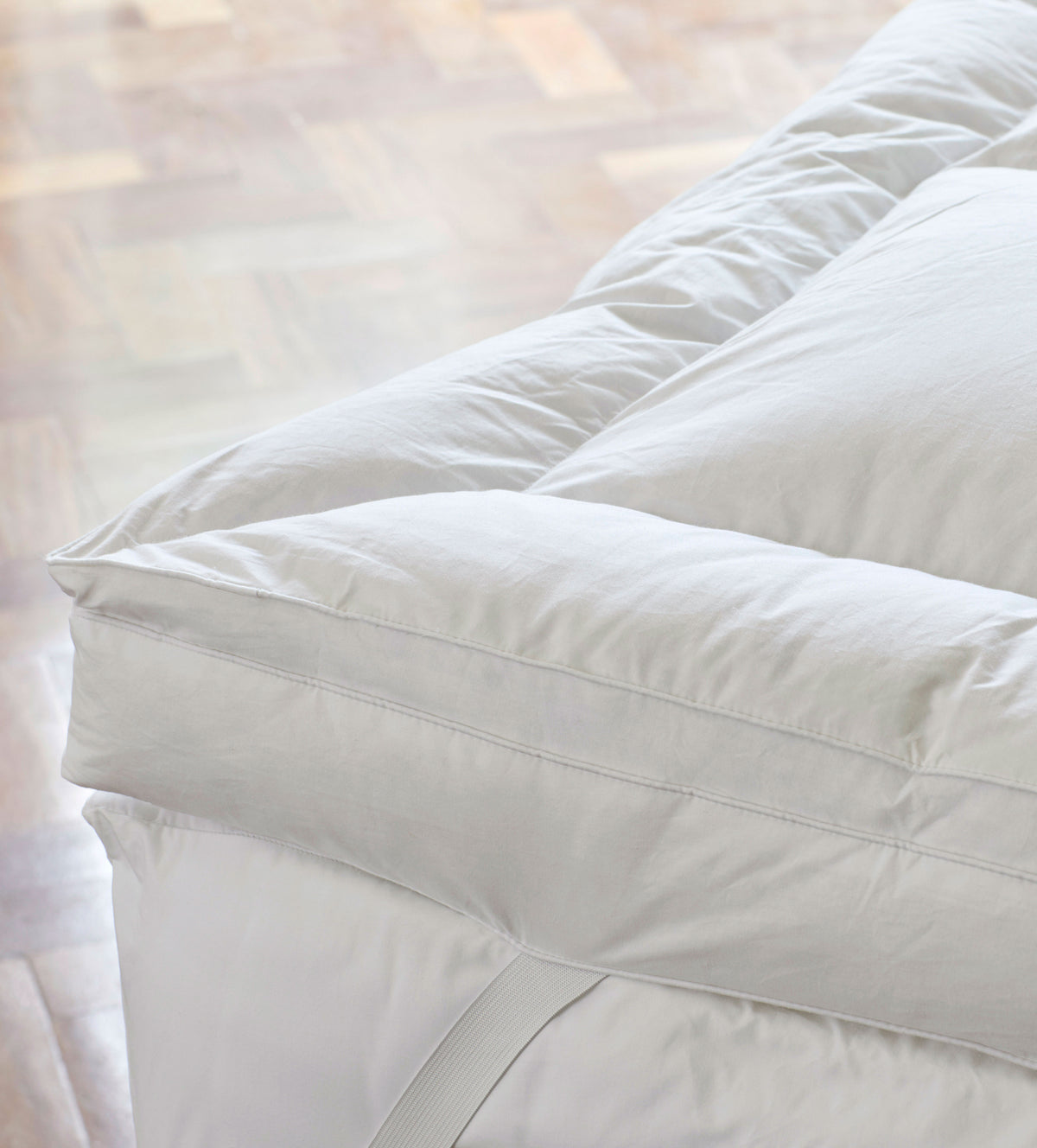 Natural European Duck Feather & Down Mattress Topper