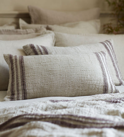 Natural Elijah 100% Linen Throw