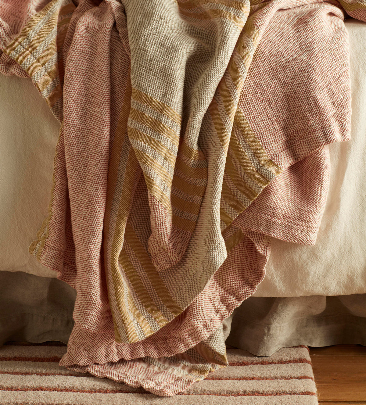 Ellis Cotton Linen Throw